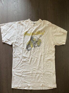 INDIAN MOTORCYCLE VINTAGE TSHIRT GRAPHIC SIZE FITS LIKE XL